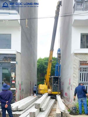 ép cọc bê tông tại đức hòa tỉnh long an